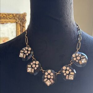 Deco Style Statement Necklace